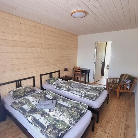 Elch Zimmer Wilderness Life Arvidsjaur Bagian luar foto